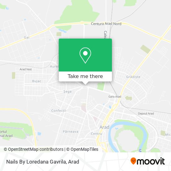 Nails By Loredana Gavrila map