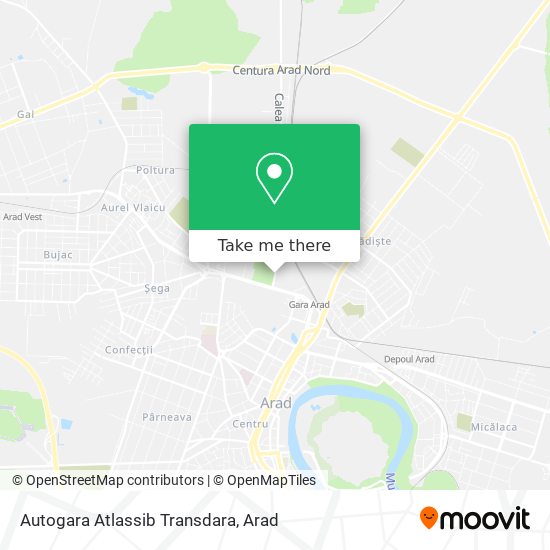 Autogara Atlassib Transdara map
