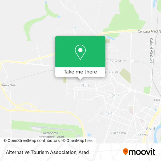 Alternative Tourism Association map