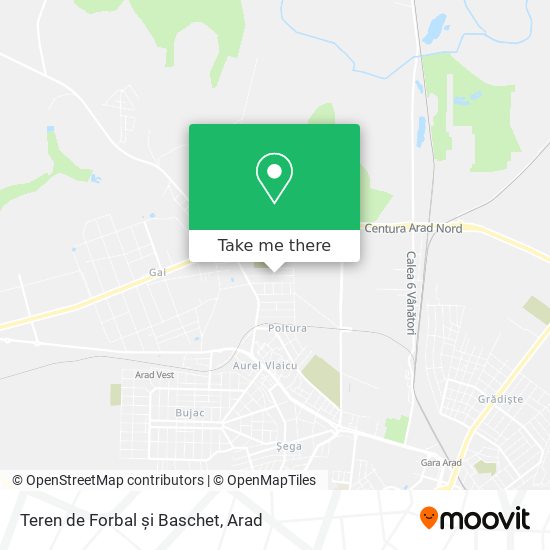 Teren de Forbal și Baschet map
