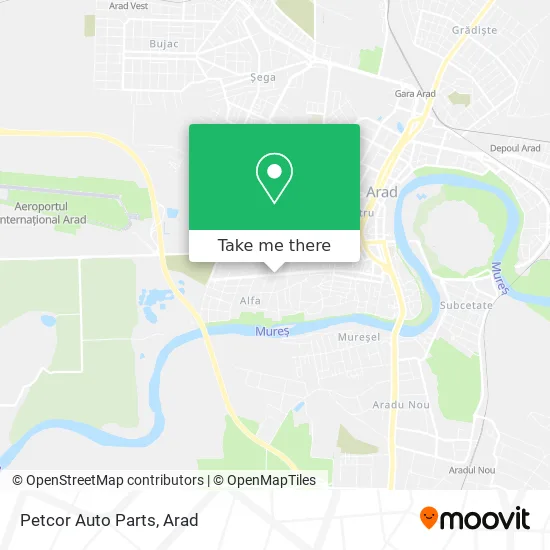 Petcor Auto Parts map