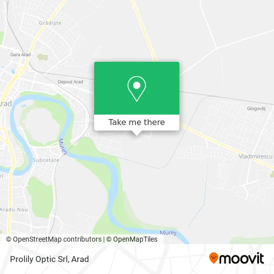 Prolily Optic Srl map