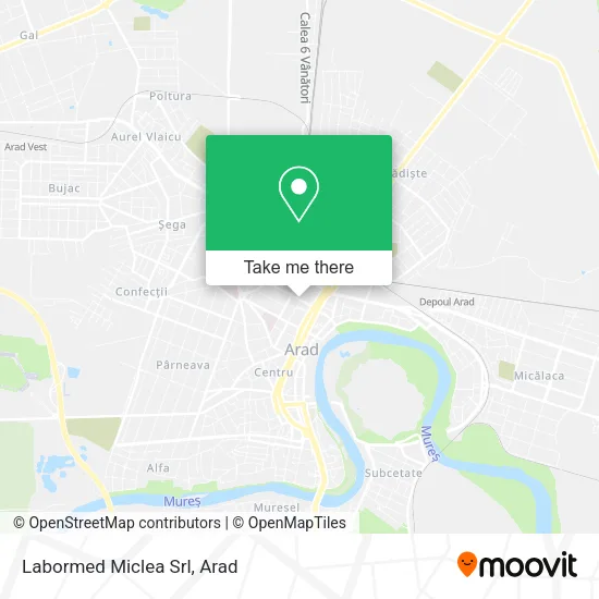 Labormed Miclea Srl map