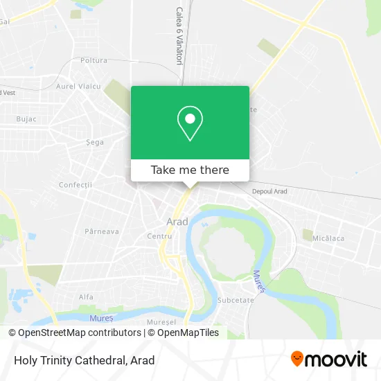 Holy Trinity Cathedral map