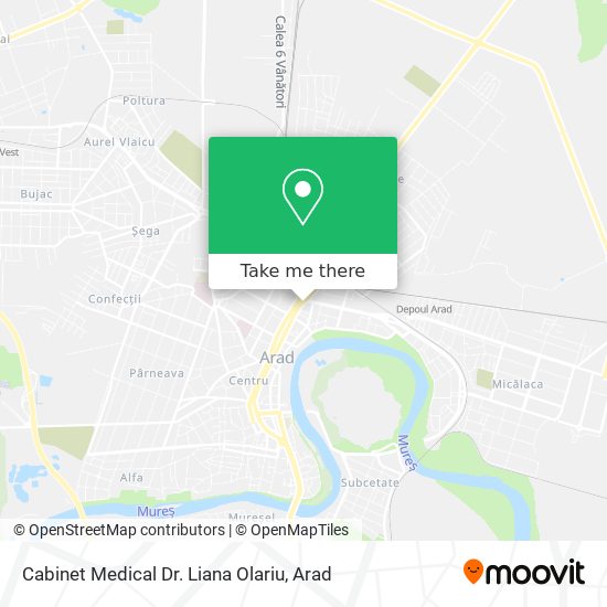 Cabinet Medical Dr. Liana Olariu map