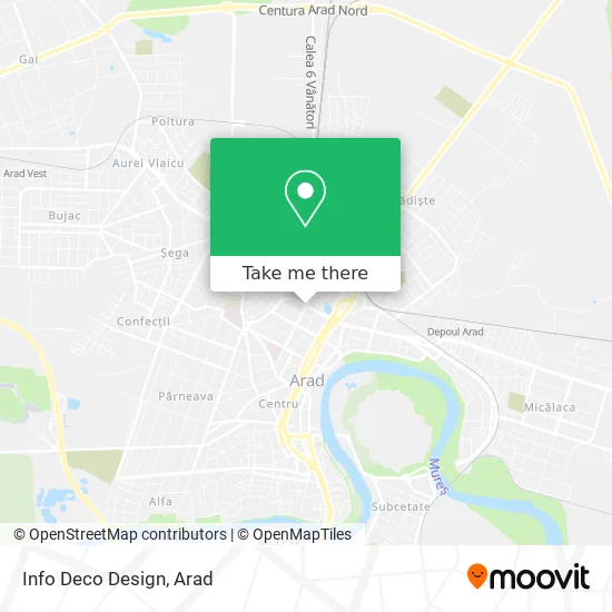 Info Deco Design map