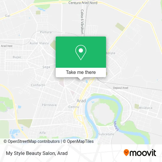 My Style Beauty Salon map