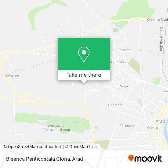Biserica Penticostala Gloria map