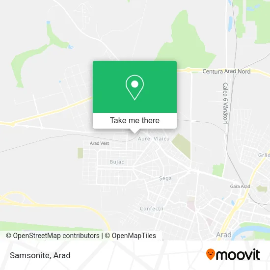 Samsonite map