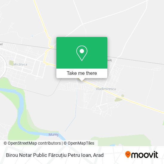 Birou Notar Public Fărcuțiu Petru Ioan map