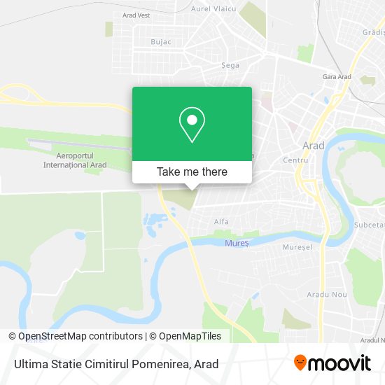 Ultima Statie Cimitirul Pomenirea map