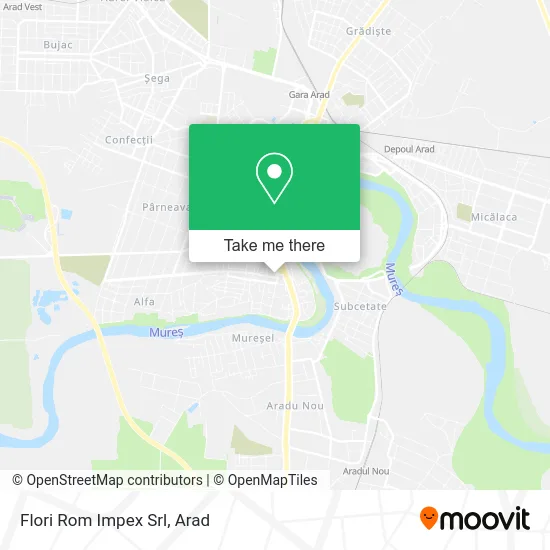 Flori Rom Impex Srl map