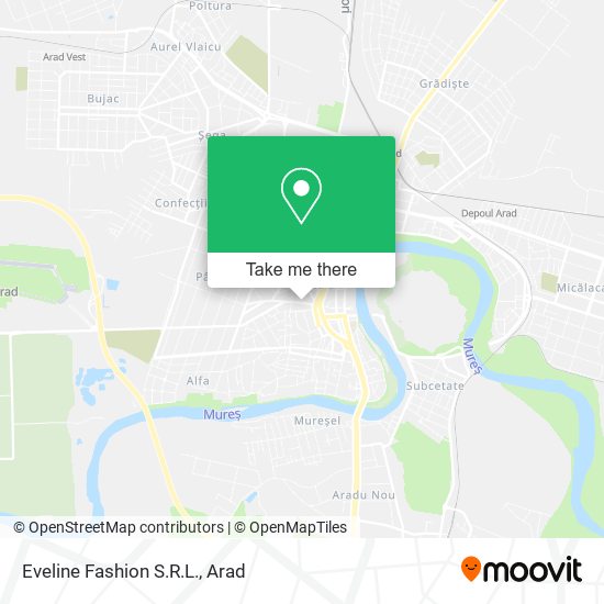 Eveline Fashion S.R.L. map