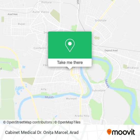 Cabinet Medical Dr. Onița Marcel map