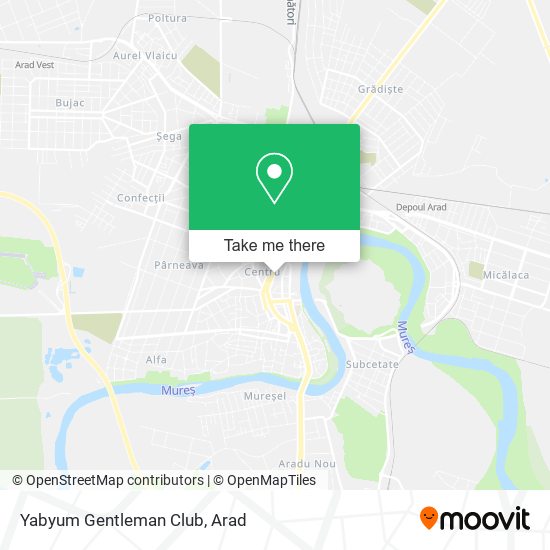 Yabyum Gentleman Club map