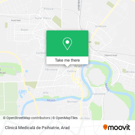 Clinică Medicală de Psihiatrie map