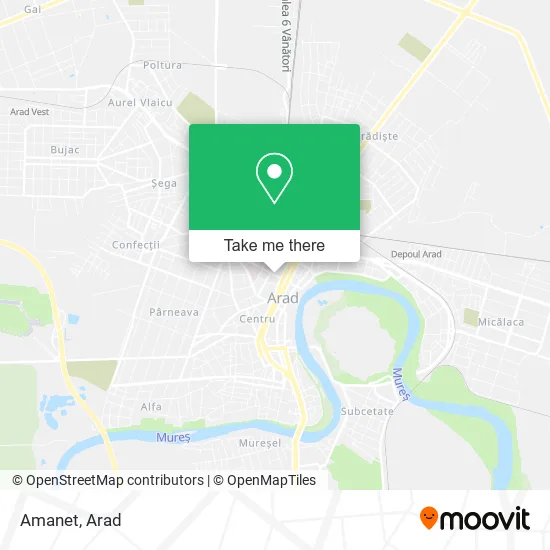 Amanet map