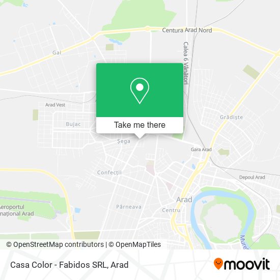 Casa Color - Fabidos SRL map