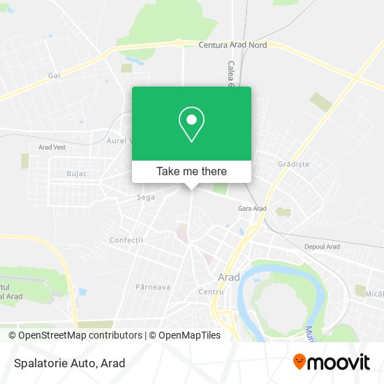 Spalatorie Auto map