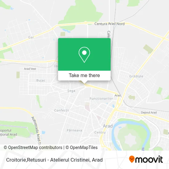 Croitorie,Retusuri - Atelierul Cristinei map