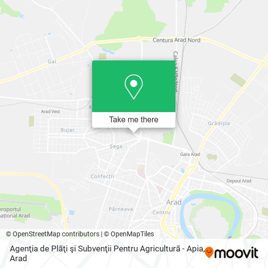 Agenţia de Plãţi şi Subvenţii Pentru Agriculturã - Apia map