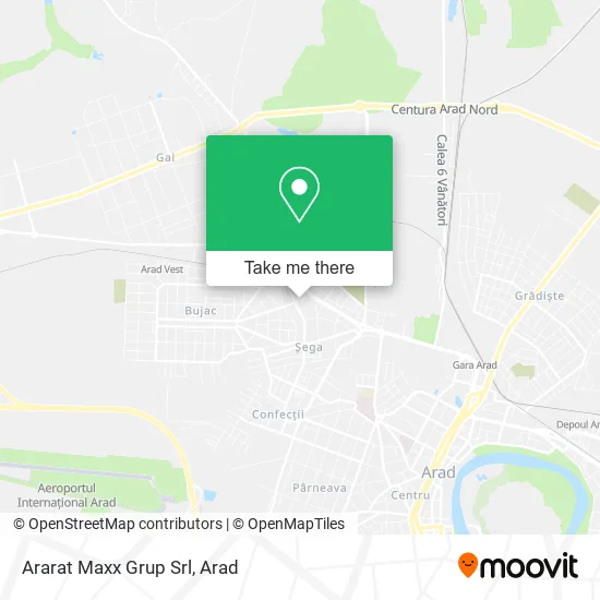 Ararat Maxx Grup Srl map