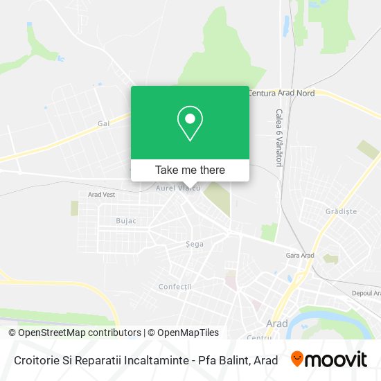 Croitorie Si Reparatii Incaltaminte - Pfa Balint map