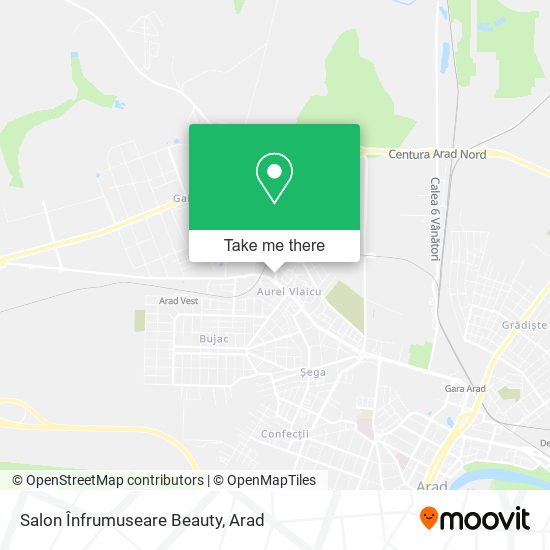 Salon Înfrumuseare Beauty map