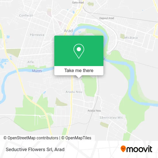 Seductive Flowers Srl map