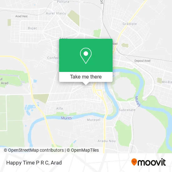Happy Time P R C map