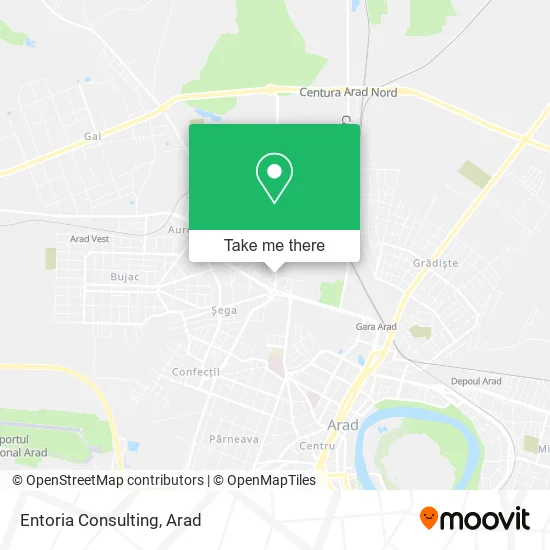 Entoria Consulting map