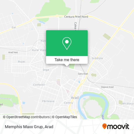 Memphis Maxx Grup map