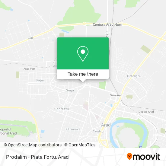 Prodalim - Piata Fortu map