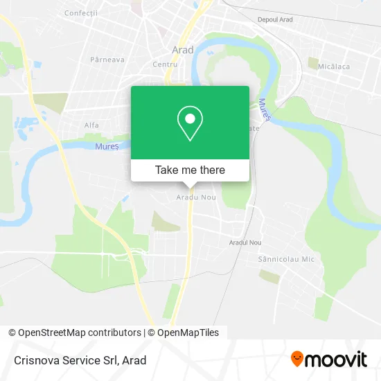 Crisnova Service Srl map