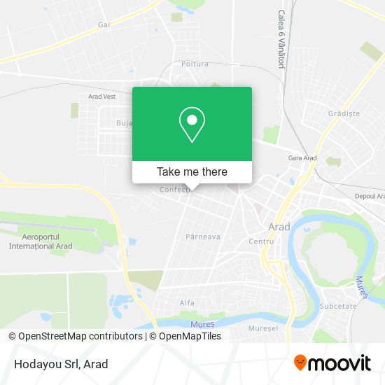 Hodayou Srl map