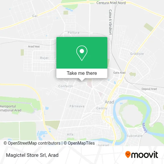Magictel Store Srl map