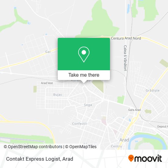Contakt Express Logist map