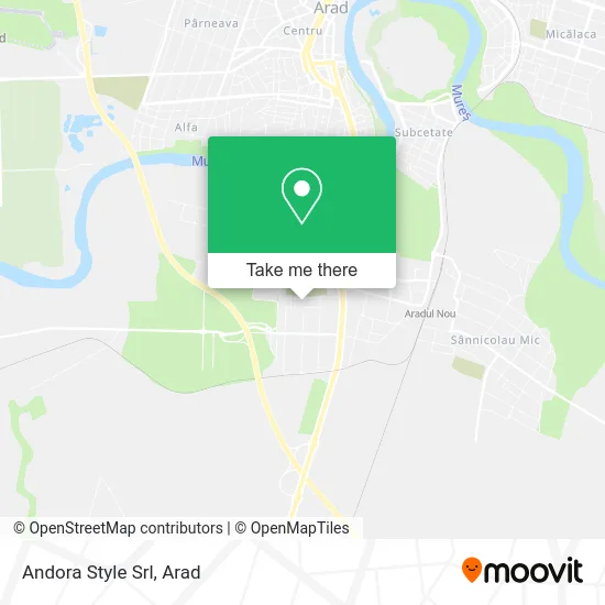 Andora Style Srl map