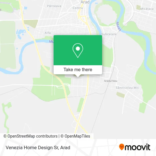 Venezia Home Design Sr map