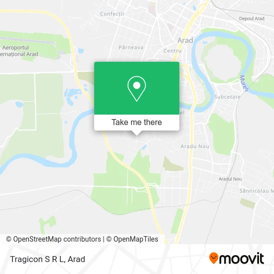 Tragicon S R L map