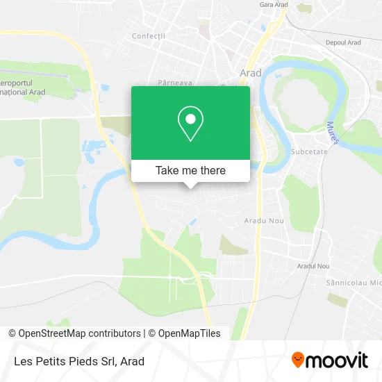 Les Petits Pieds Srl map