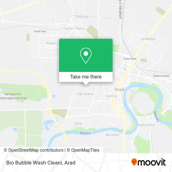 Bio Bubble Wash Cleani map