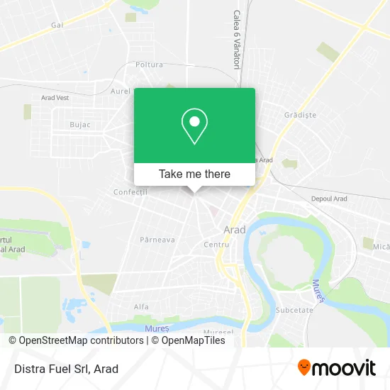 Distra Fuel Srl map
