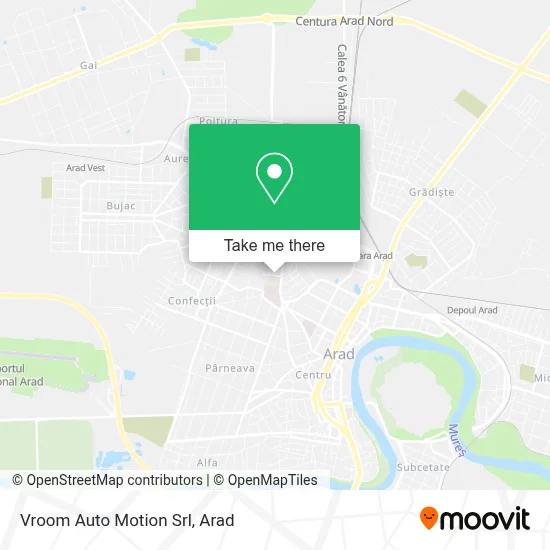 Vroom Auto Motion Srl map