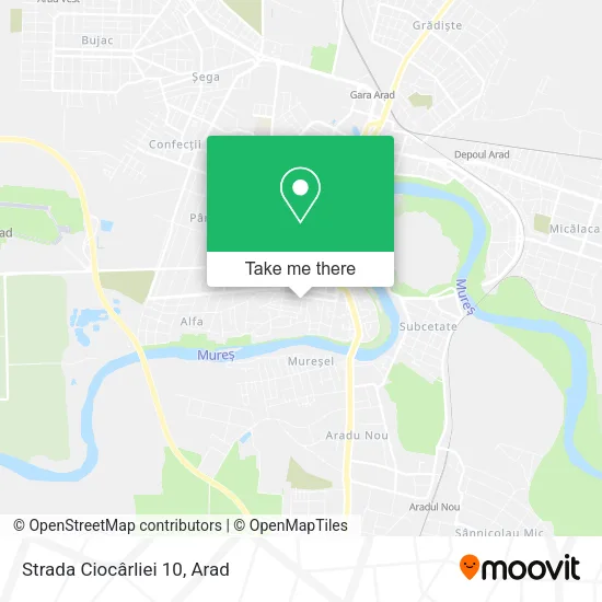Strada Ciocârliei 10 map