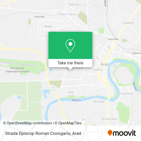 Strada Episcop Roman Ciorogariu map