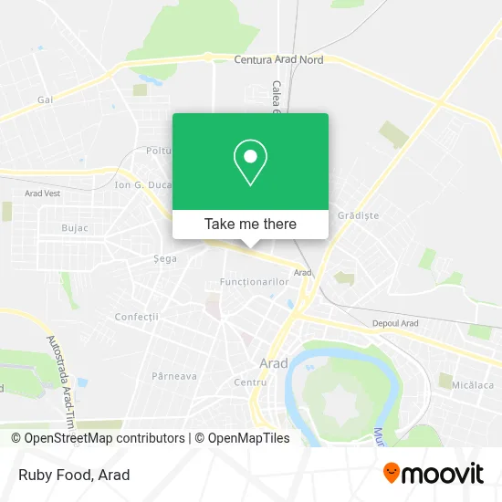 Ruby Food map