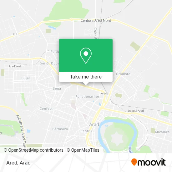 Ared map