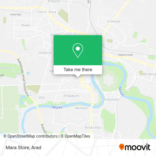 Mara Store map