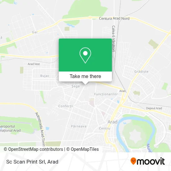 Sc Scan Print Srl map